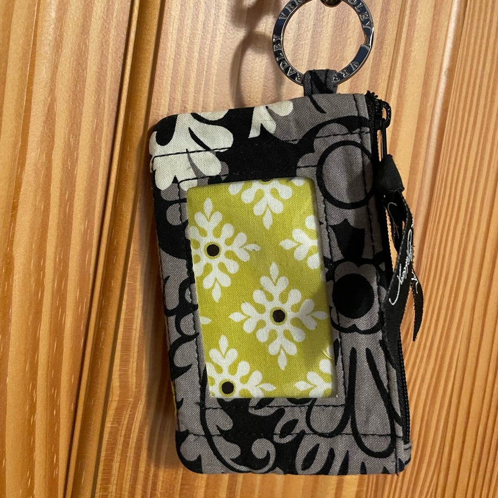 Vera Bradley Baroque Zip ID with matching lanyard